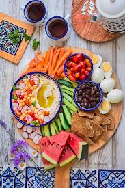 A good middle eastern vegetarian meal has just as much flavor and is as filling as any meat dish. Middle Eastern Breakfast Platters Edition In 2021 Breakfast Platter Middle Eastern Arabic Breakfast