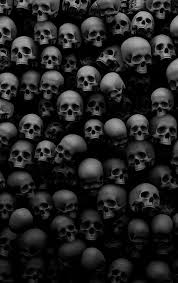 Black And White Crowd Wallpaper Black And White Skulls Wallpaper Skull Wallpaper Scary Wallpaper Black Skulls Wallpaper