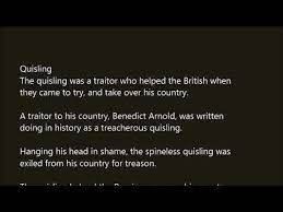 The main parts of a sentence are subjects, verbs, objects, predicates, and subject complements. Quisling Word In Sentence With Pronunciation Youtube