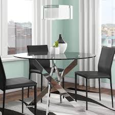 Glass round kitchen dining tables. Wayfair Glass Round Kitchen Dining Tables You Ll Love In 2021
