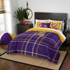 It possesses very high quality and is considered to be one of the best comforters sets available in. Lsu Embroidered Comforter Set Full Comforter Sets Comforter Sets Full Bedding Sets