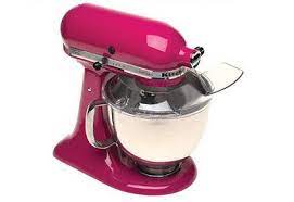 Mixers, mixer accessories, kitchen gadgets, meat slicers New Kitchenaid Stand Mixer Tilt 5 Quart Ksm150pscb Cranberry Color Artisan Ebay