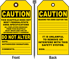 Increase workplace safety and reduce the risk of accidents with our award winning forklift, ladder, pallet truck, racking, scaffolding inspection, vehicle, mewp checklist and tagging system. Scaffold Inspection Tags Scaffold Tags Scaffold Safety Tags