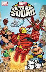 One with a black suited . Super Hero Squad 2010 8 Comic Issues Marvel