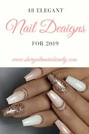 25 homecoming nail ideas that'll help you stand out. Sparkle And Shine Into 2019 With These 48 Gorgeous Nail Ideas Elegant Nails Elegant Nail Designs Gel Nail Colors