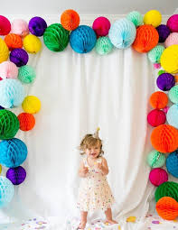 Creative Birthday Themes For Kids Isla S Confetti Filled First Birthday Party Rainbow Birthday Party First Birthday Parties Confetti Party