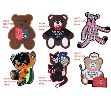 If unsure, test your fabirc with these should be attached using a household iron. Best Price 11cc Cartoon Decorative Patch Bear Doll Cat Icon Towel Embroidered Applique Patches For Diy Iron On Badges On Clothes Stickers Cicig Co