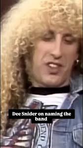 Dee Snider talking band name with David letterman #like #genx #80s  #rockmusic #deesnider #twistedsister #davidletterman #ilovethe80s