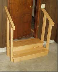 Safe, secure, and installed to code. Pin By Sharon Ball On House Garage Steps Garage Stairs Wooden Garage