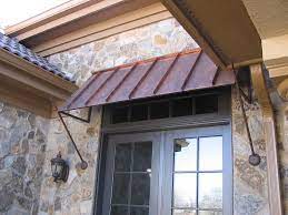 This Should Work With Low Clearance On Front Windows Under Over Hang Of The Roof Real Clean Lin Front Door Awning Custom Front Doors Metal Awnings For Windows