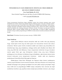 Check spelling or type a new query. Pengembangan Usaha Mikro Kecil Menengah Umkm Berbasis Keuangan Mikro Syariah Nova Yanti Maleha Academia Edu