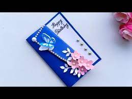 If you like to make handmade birthday card you need 1. How To Make Birthday Card Handmade Easy Card Tutorial Youtube Handmade Birthday Cards Beautiful Birthday Cards Valentine Cards Handmade