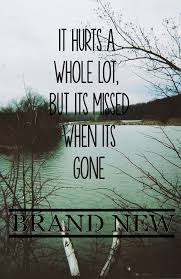 The Boy Who Blocked His Own Shot Brand New Brand New Lyrics Music Quotes Lyrics Music Lyrics