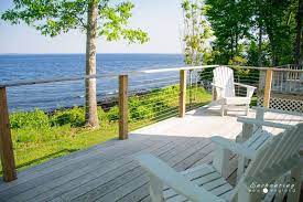 Woodsy Seaside Escape Near Camden Maine Enchanting New England Oceanfront Cottage Maine Hotels Oceanfront