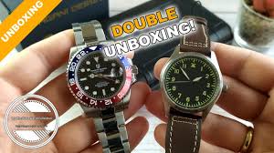 Maybe you would like to learn more about one of these? Double Unboxing Pagani Design Pepsi Gmt San Martin Type A Flieger First Impressions Youtube