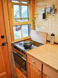 Tiny Houses Living Large In A Small Space Home Improvement Diy Network Tiny House Kitchen Tiny House Appliances Tiny Kitchen