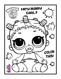 You can collect them all. Lol Dolls Coloring Pages Coloring Home
