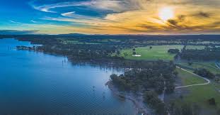 Sunsets Are Proof That No Matter What Happens Every Day Can End Beautifully Kristen Butler Lakeeppalock Lake Eppalock Vic Drone Photos Instagram Photo