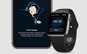 How The Apple Watch Can Help Stop You Snoring Apple Watch Apple Watch Apps Sleep Cycle
