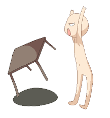 Original Will Post Later Table Flip Anime Base Art Memes