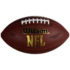 A football is a ball inflated with air that is used to play one of the various sports known as football. Adult Official Size American Football Nfl Force Brown Wilson Decathlon