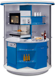 Elfin's comprehensive range of compact kitchens are designed and manufactured to fulfil all aspects of modern living and working environments, regardless of the space available. Revolving Circle Compact Kitchen Idesignarch Interior Design Architecture Interior Decorating Emagazine