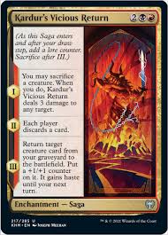 When you return an item, you may see different return options depending on the seller, item, or reason for . Khm Kardur S Vicious Return Lsv Preview The Rumor Mill Magic Fundamentals Mtg Salvation Forums Mtg Salvation