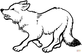 Red Fox Growl Coloring Page Free Printable Coloring Pages Fox Coloring Page Coloring Pages Cute Coloring Pages