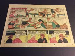 #07 AGGIE MACK by Hal Rasmusson Sunday Third Page Comic Strip May 17, 1959