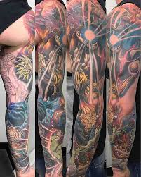 Tattoo on l_arm (lfa femal faces, inner arm snake); The Very Best Dragon Ball Z Tattoos Z Tattoo Dragon Ball Tattoo Dragon Ball Z Tattoos