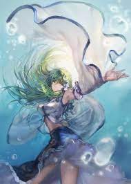 anime picture touhou kochiya sanae kishiyo long hair single tall image 858x1201 291484 en anime anime romance character art