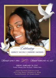 Ashley Morris Obituary (1984