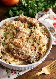95 Fall Slow Cooker Recipes For Your Chilly Fall Evenin Slow Cooker Pork And Sauerkraut Recipe Crock Pot Pork And Sauerkraut Recipe Pork And Sauerkraut Recipe