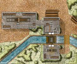 Trinpari 9 Sawmill 30x25 Misjay Maps On Patreon In 2020 Tabletop Rpg Maps Fantasy Map Map