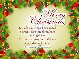 Here is a collection of christmas wishes and short christmas messages for you to sent for your short christmas greetings are the best ways to wish merry christmas to your dears and nears on. Christmas Wishes For Friends And Christmas Messages For Friends 365greetings Com Christmas Messages For Friends Christmas Messages Images Christmas Greetings For Friends