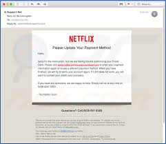 I need to change my visa card number: How To Remove Netflix Email Scam Virus Removal Instructions Updated
