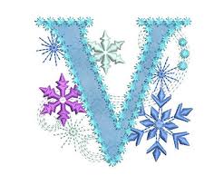 The rank of the letter v is 22. Pin On Embroidery Designs In My Library