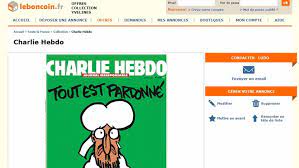 Les 700.000 exemplaires livrés mercredi 14 janvier dans la matinée aux kiosquiers ont en effet été pris d'assaut comme le montrent. Le Nouveau Numero De Charlie Hebdo Se Revend Deja A Prix D Or Sur Le Web