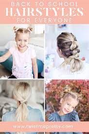 If you want to keep it simple yet elegant, this is one of the best school girls hairstyles that you can opt for. Little Girl Hairstyles For Back To School Twist Me Pretty