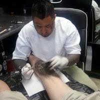 It was done by bong. Tattoo Krew Ink 1 Tip