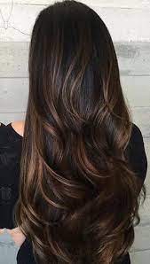 Dark Brunette Base With Caramel Highlights Brunette Hair With Highlights Hair Styles Long Hair Styles