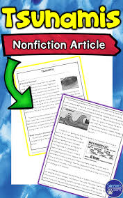 Students Will Learn Where The Word Tsunami Comes From What It Is How One Forms Where They Are Nonfiction Articles Elementary Science Teacher Websites