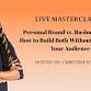 Personal Brand vs. Business Brand: How to Build event image