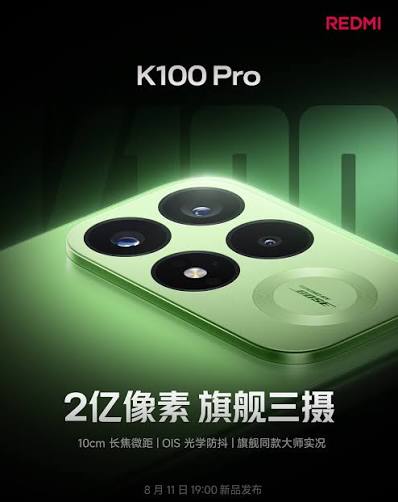 REDMI K100 Pro Max is simple to use, and its size, appearance and screen  are highly consistent with K90 Pro Max. This time of release means that it  will not be equipped