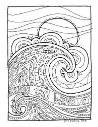 Kpm Doodles Coloring Page Wave Etsy Pattern Coloring Pages Doodle Coloring Coloring Pages