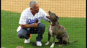 Cesar millan is a son of felipe millan and maria teresa favela, born on august 27, 1969, in culiacan, mexico. Cesar Millan And Dog Junior Howl At Dodgers Game Youtube