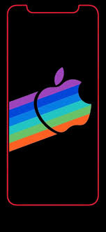Wallpaper Iphone X Apple Logo Rainbow 1 Apple Iphone Wallpaper Hd Iphone Red Wallpaper Iphone Wallpaper