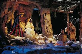 Christmas nativity scene of baby jesus in the manger over straw. The Manger Was A Tiny House Tiny House Blog