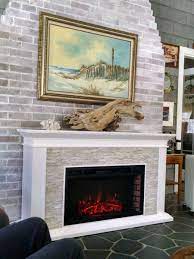 60 canyon heights simulated stone electric fireplace white fe9021 stone electric fireplace portable fireplace fireplace