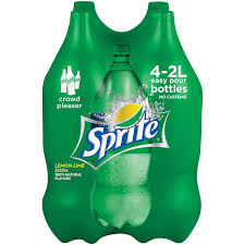 Sprite Lemon Lime Soda 2l Bottles 4 Ct Sprite Lemon Lime Soda Soda
